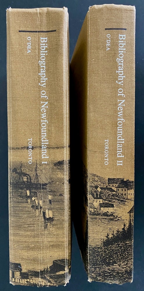 Item #8985 Bibliography of Newfoundland (2 Volumes). Agnes C. O'DEA.