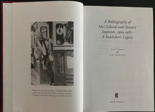 Bibliography of McClelland and Stewart Ltd. Imprints, 1909-1985: A Publisher's Legacy