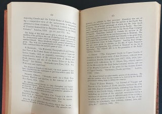 The Early Bibliography of the Province of Ontario