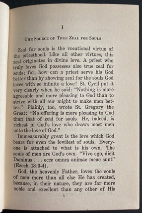 Priestly Zeal for Souls: Reflections for Priests