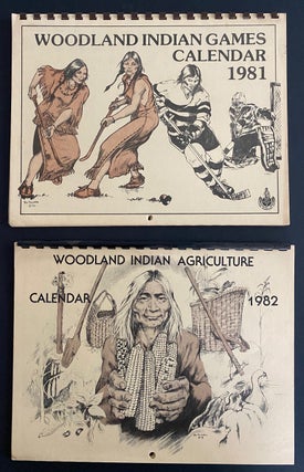 Item #9026 Woodland Indian Games & Indian Agriculture Calendars. The Woodland Indian Cultural...